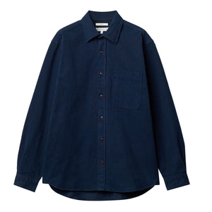 Shirt 01 Broken Twill - Night Blue