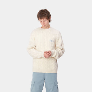 Signature Sweater - Natural / Dusty Ice