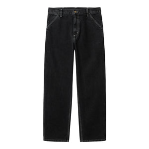 Simple Pant - Black Stone Washed