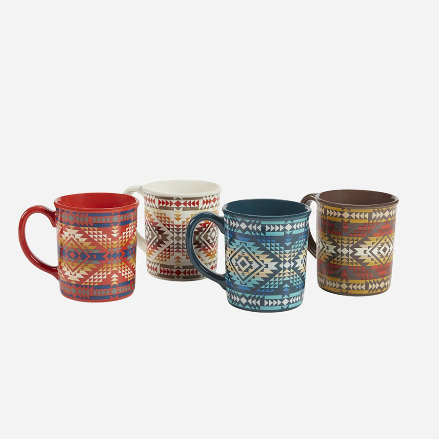 Smith Rock Ceramic Mug Set of 4