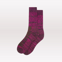 Load image into Gallery viewer, 4006 Organic Cotton Sock - Magenta Sunset
