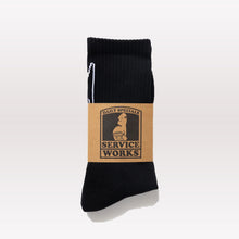 Load image into Gallery viewer, Knife &amp; Forks Socks - Black
