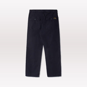 Fat Pant - Black Sateen