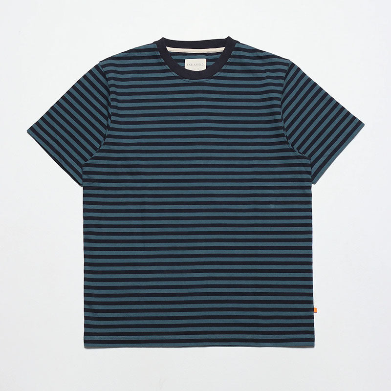 Breton Stripe T Shirt - Stargazer
