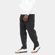 Load image into Gallery viewer, Newel Pant - Black Stone Washed Denim
