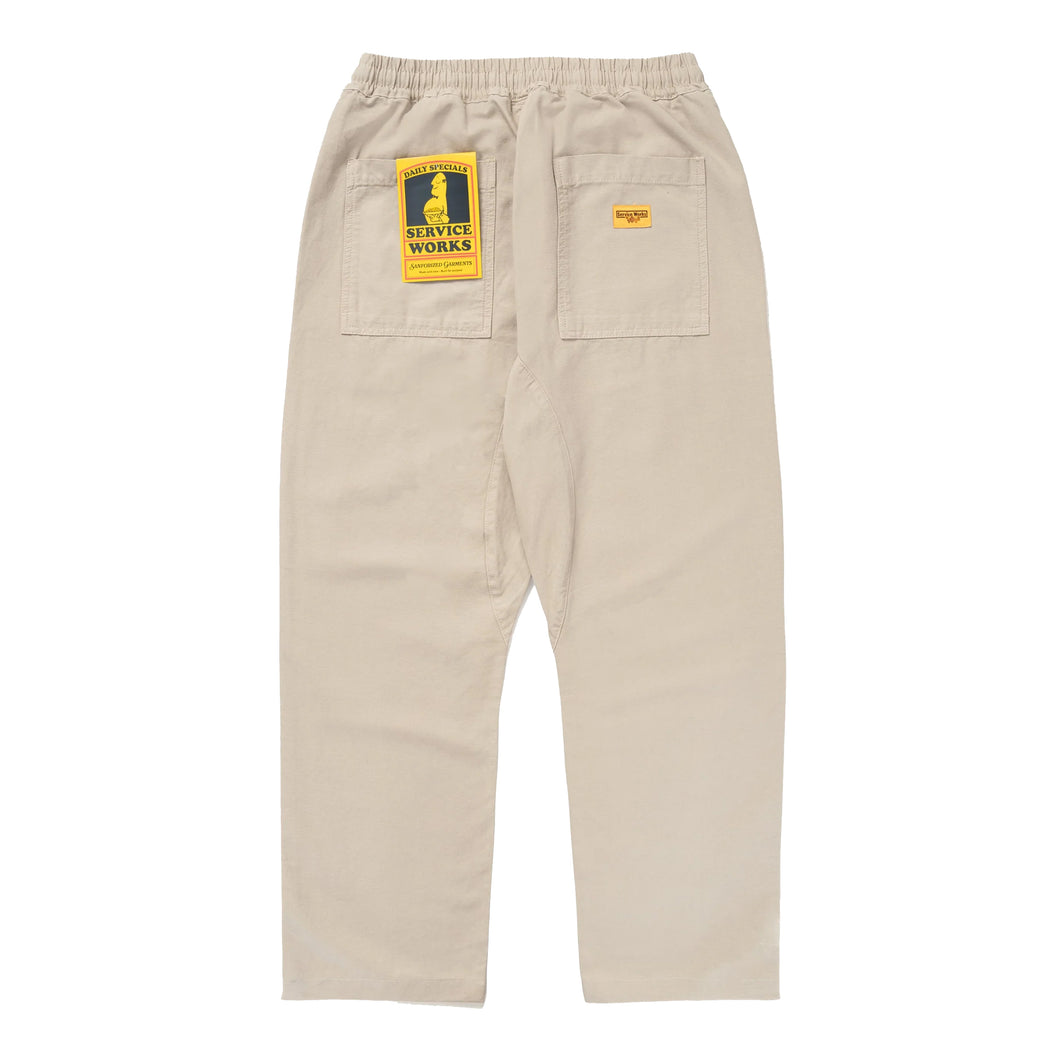 Classic Chef Pants - Stone