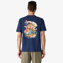 Load image into Gallery viewer, Take A Stand Responsibili-Tee - Pine Stream: Clement Blue
