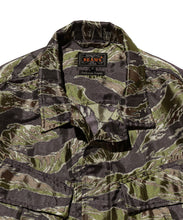 Load image into Gallery viewer, MIL Fatigue Jacket Tiger Stripe Mesh Jacquard - Tiger Camo
