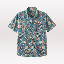 Load image into Gallery viewer, Go To Shirt - Swallowtail Geo: Still Blue
