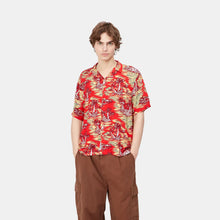 Load image into Gallery viewer, Bayou Print Shirt - Red Sunset
