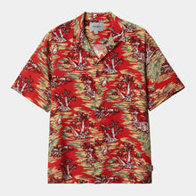 Load image into Gallery viewer, Bayou Print Shirt - Red Sunset
