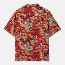 Load image into Gallery viewer, Bayou Print Shirt - Red Sunset
