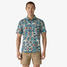 Load image into Gallery viewer, Go To Shirt - Swallowtail Geo: Still Blue
