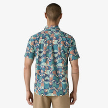 Load image into Gallery viewer, Go To Shirt - Swallowtail Geo: Still Blue
