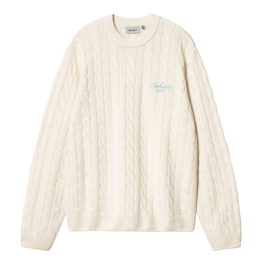 Signature Sweater - Natural / Dusty Ice