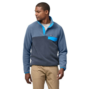 Light Weight Synchilla Snap-T Fleece Pull Over - Smolder Blue