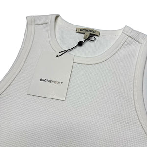 Perforated Tank - White