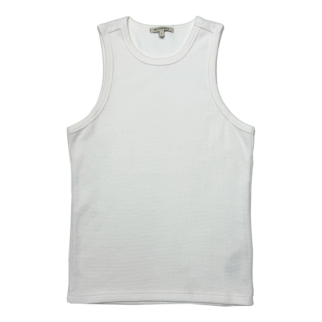 Perforated Tank - White