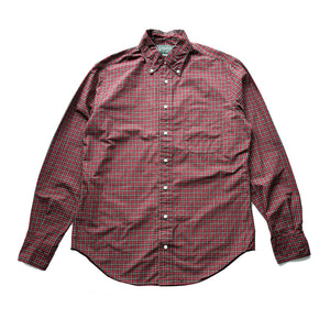 Button Down Shirt - Tartan Poplin