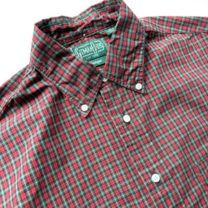 Button Down Shirt - Tartan Poplin