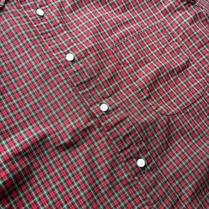 Button Down Shirt - Tartan Poplin