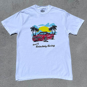Leisurely Living T-Shirt - Washed White