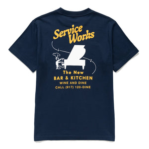 Bar & Kitchen Tee - Navy