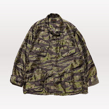 Load image into Gallery viewer, MIL Fatigue Jacket Tiger Stripe Mesh Jacquard - Tiger Camo
