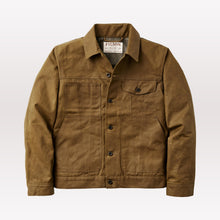 Load image into Gallery viewer, Tin Cloth Short Lined Cruiser Jacket - Dark Tan
