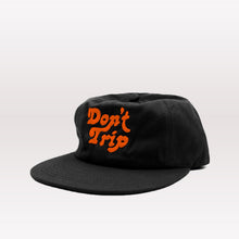 Load image into Gallery viewer, Don't Trip Unstructured Hat - Black / Orange
