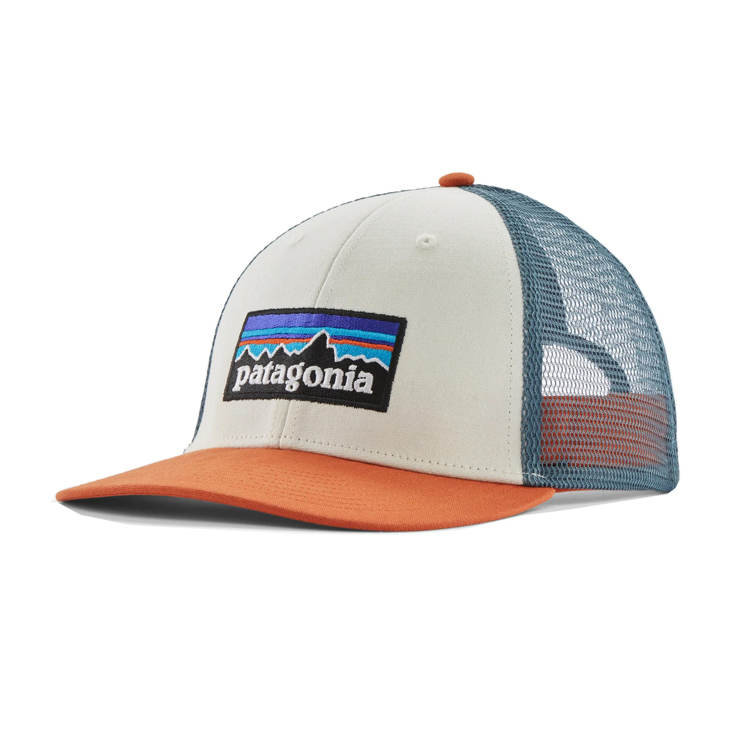 P-6 Logo LoPro Trucker Hat - White / Redtail Rust