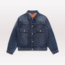 Load image into Gallery viewer, Wayfarer Denim Trucker Jacket - Indigo Vintage Wash
