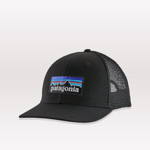 Load image into Gallery viewer, P-6 Logo Trucker Hat - Black
