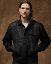 Load image into Gallery viewer, Tin Cloth Short Lined Cruiser Jacket - Black
