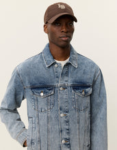 Load image into Gallery viewer, Rally Ice Blue Denim Jacket
