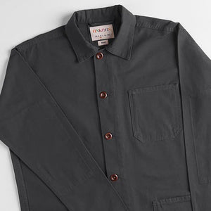 3001 Buttoned Overshirt - Charcoal