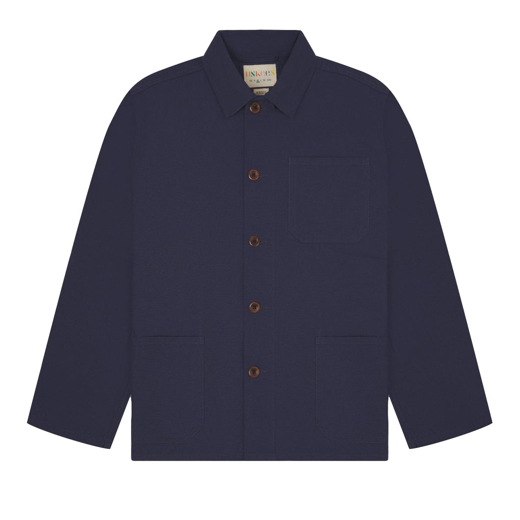 3001 Buttoned Overshirt - Midnight Blue