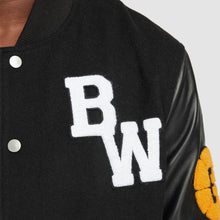 Load image into Gallery viewer, League Varsity Bomber - Black

