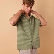Load image into Gallery viewer, Verona Knit Shirt - Olive
