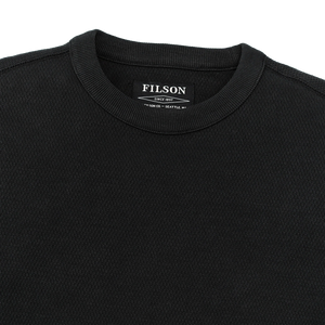Waffle Knit Crew - Navy