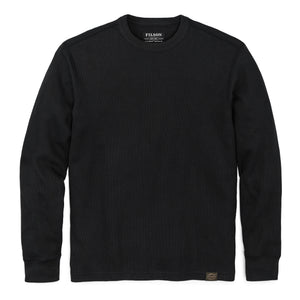 Waffle Knit Crew - Navy