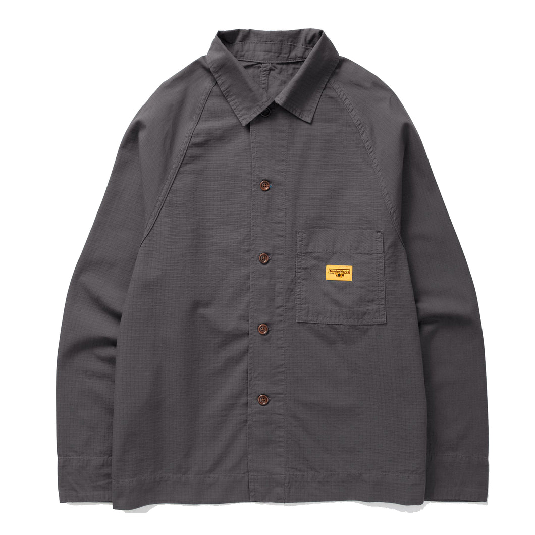 Ripstop Front Of House Jacket - Washed Black