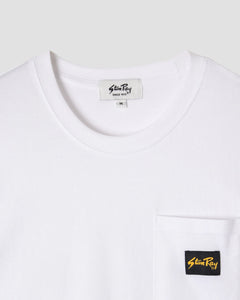 Patch Pocket Tee - White