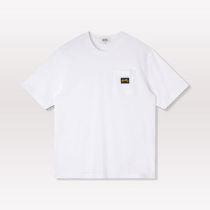 Patch Pocket Tee - White