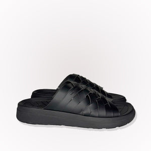 Zuma  - Black Vegan Leather