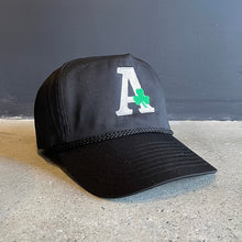 Load image into Gallery viewer, Allentown Green Sox Black Unstructured Golf Cap
