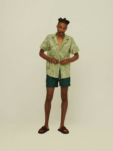 Cuba Terry Shirt - Banana Leaf