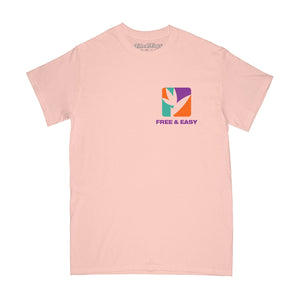 Bird Of Paradise T-Shirt - Peach