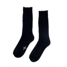 Load image into Gallery viewer, Alfred Knitted Socks - Black
