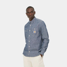 Load image into Gallery viewer, L/S Clink Shirt - Blue Rinsed
